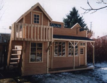 Childrens play houses custom country store