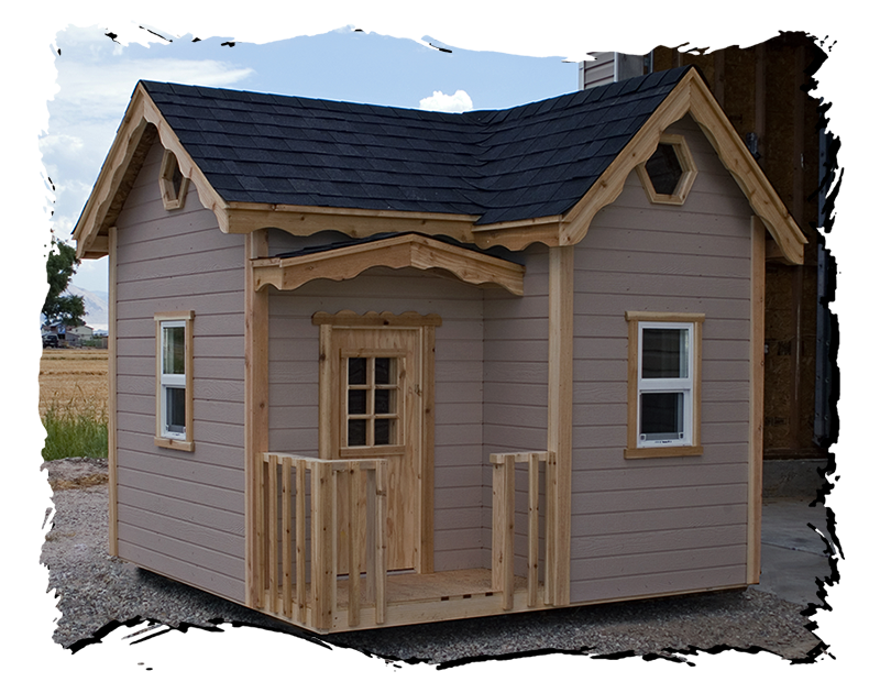 Image of a childs playhouse the Little Miss