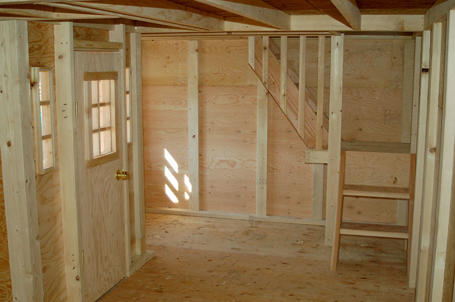 Interior image of childrens playhouse