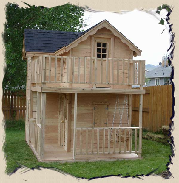  Elevated Outdoor Playhouse Plans Download easy woodworking plans kids